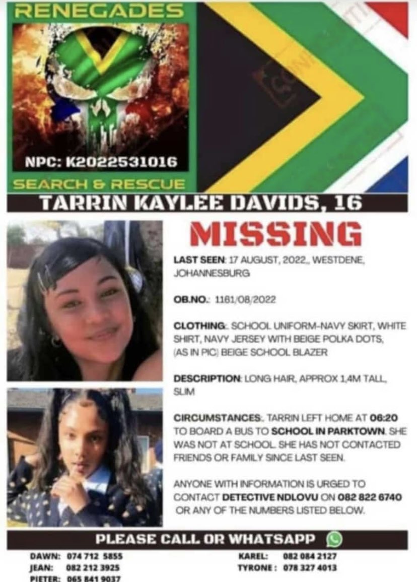 please retweet and spread the word 💔🙏🏽.