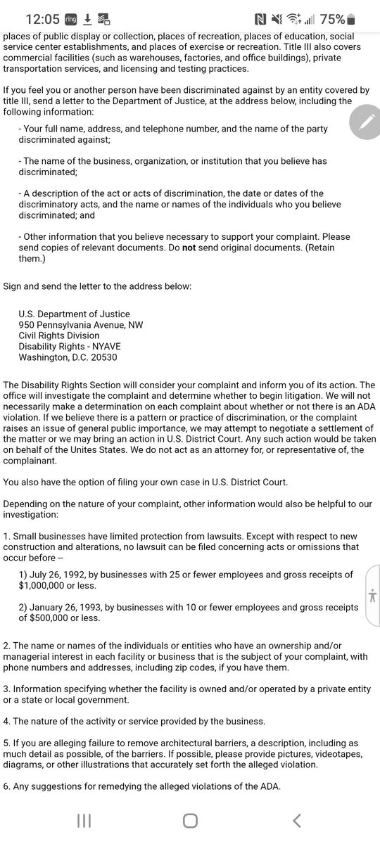 ldwood's tweet photo. @DoubleTree Please send me the information necessary to complete # 2 &amp; 3 on the Title III Discrimination Complaint. https://t.co/RuPfNcWwkV