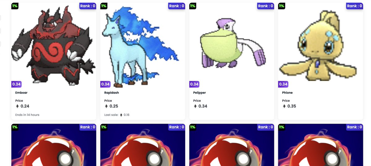 Shiny Pokemons are now revealed to the world ! 🔥

Go to your Opensea and refresh metadata!

Like, RT and comment with your Pokemon.

opensea.io/collection/pok…