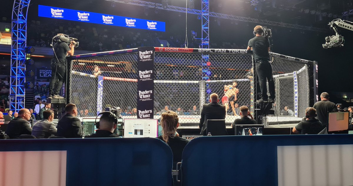 Newsome_MMA's tweet photo. Cageside VIP at @PFLMMA !! Let's go @dakotaditcheva !! @hd_fightmanage #TeamHDFM https://t.co/VJz1h24VQz