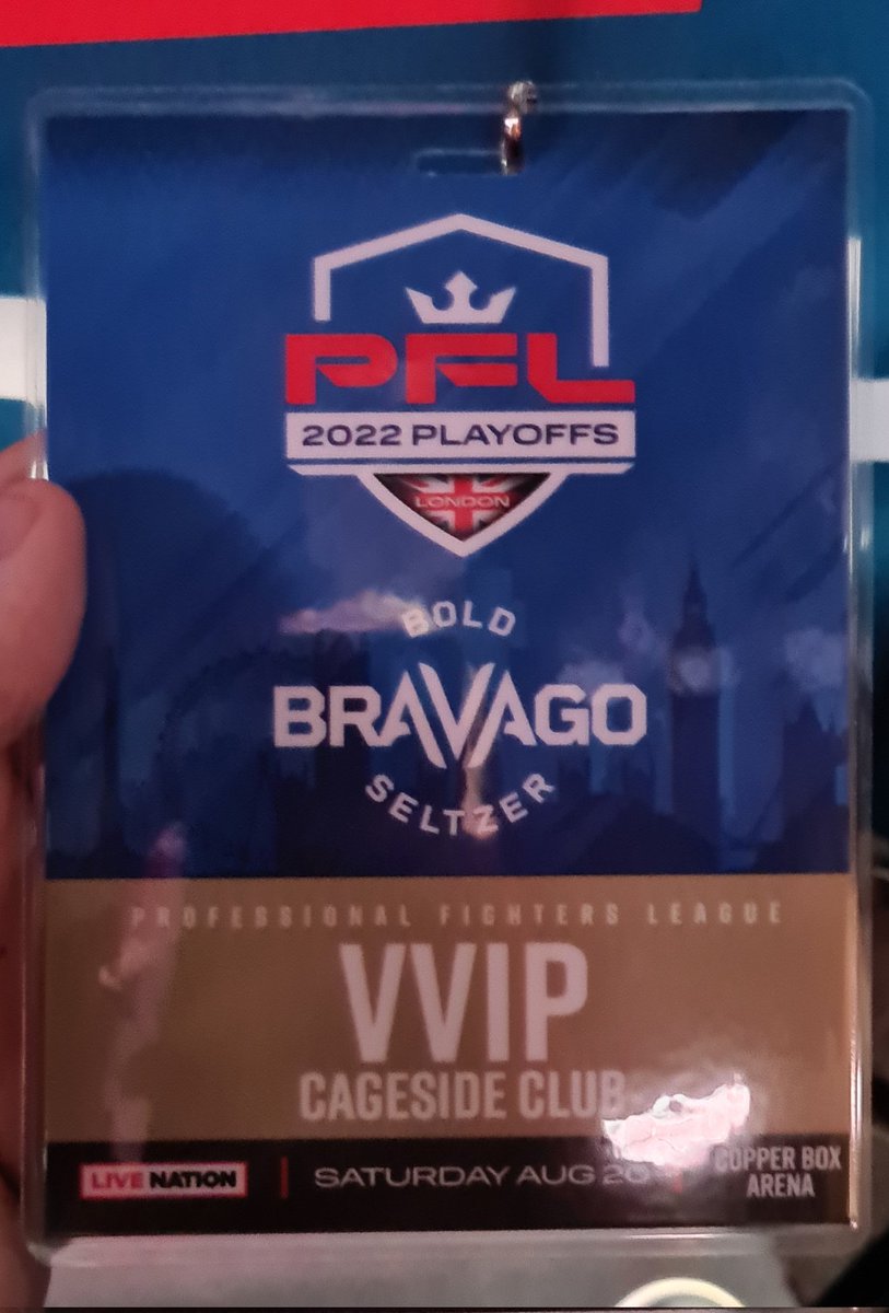 Newsome_MMA's tweet photo. Cageside VIP at @PFLMMA !! Let's go @dakotaditcheva !! @hd_fightmanage #TeamHDFM https://t.co/VJz1h24VQz