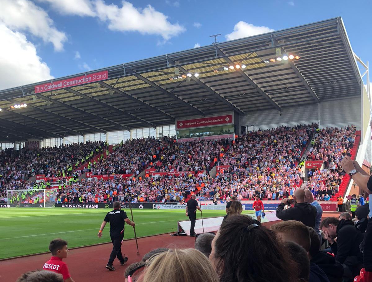 Football Away Days on Twitter "Sunderland’s sell out away end at Stoke