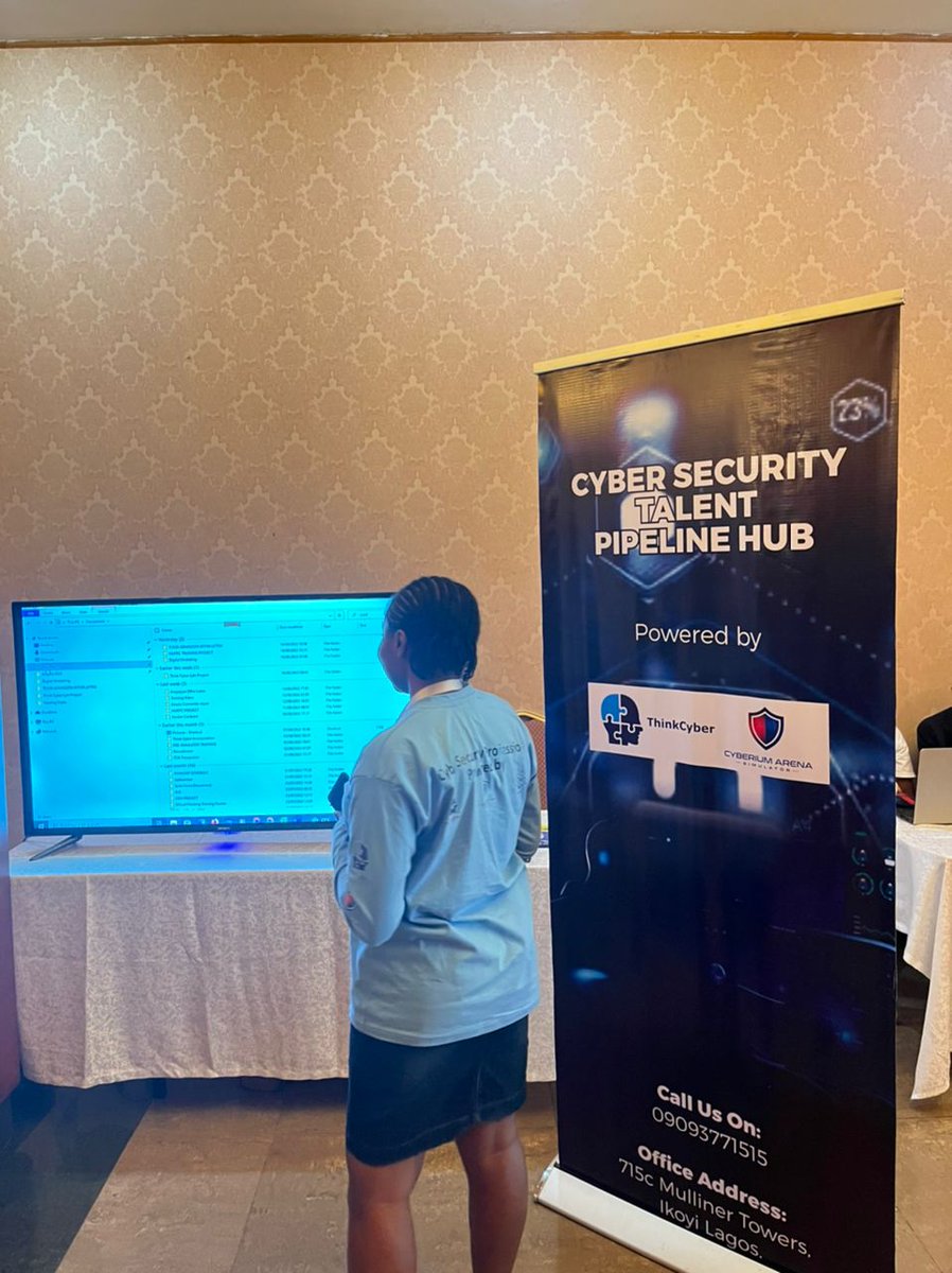 linkedinlocalag's tweet photo. The Cyber Security Talent Pipeline Hub at the LinkedIn Local - Lagos 3.0💃🏽

#linkedinlocallagos2022 https://t.co/VgqiDVDpN8