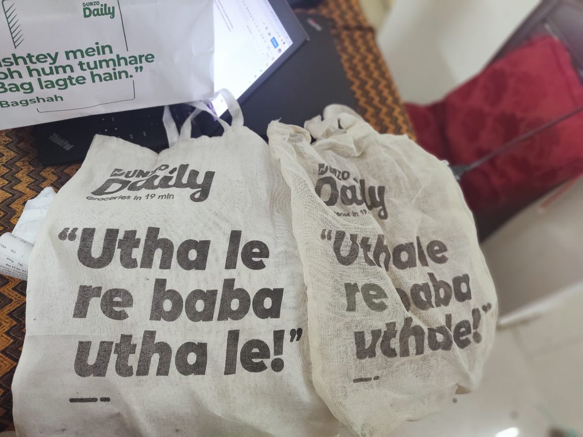 sinan_indabettu's tweet photo. @DunzoIt is a Bangalore based company. Bangalore is one of the biggest market to @DunzoCare. But they are not using single Kannada word in their bags. They need everything from Karnataka. But no Kannada?

#serveinmylanguage https://t.co/YZLkHLDbmk
