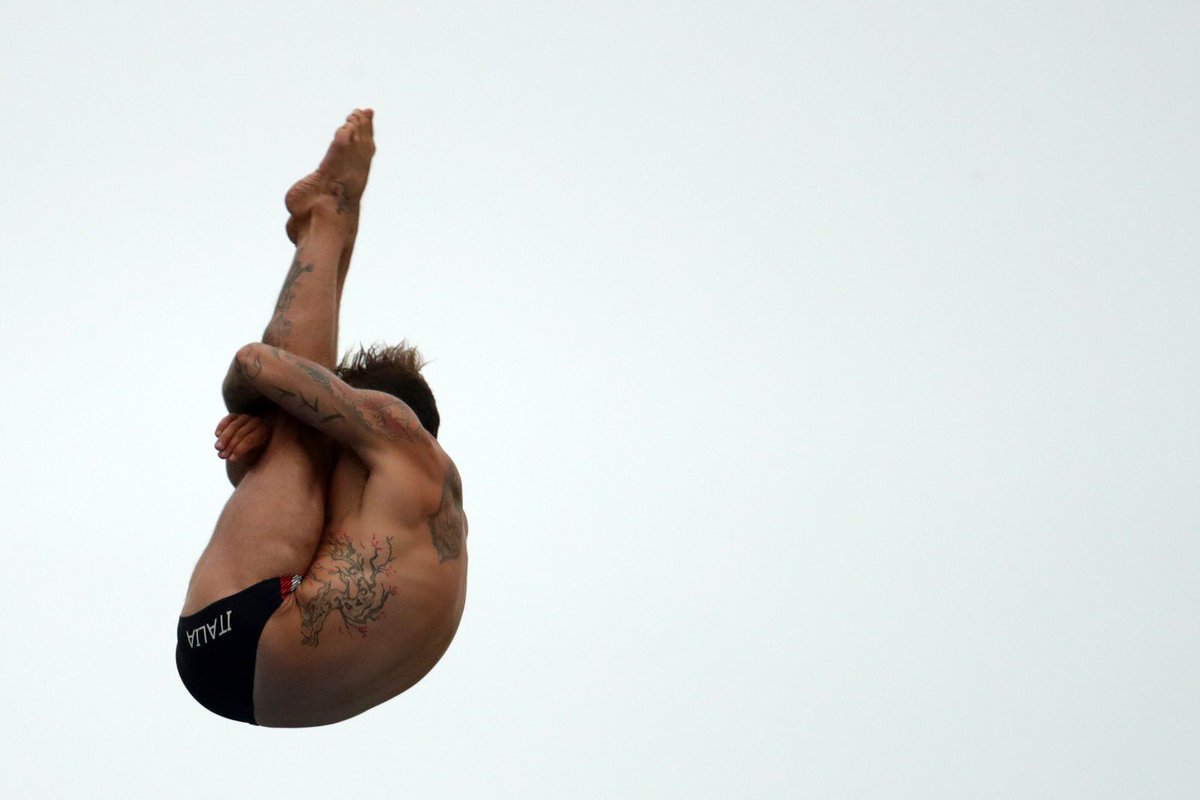 Coninews's tweet photo. A #Roma2022 Alessandro De Rose sale sul terzo gradino del podio nell’high diving 27 metri! 👏🇮🇹

#ItaliaTeam @FINOfficial_ https://t.co/KjZRD2DzCm
