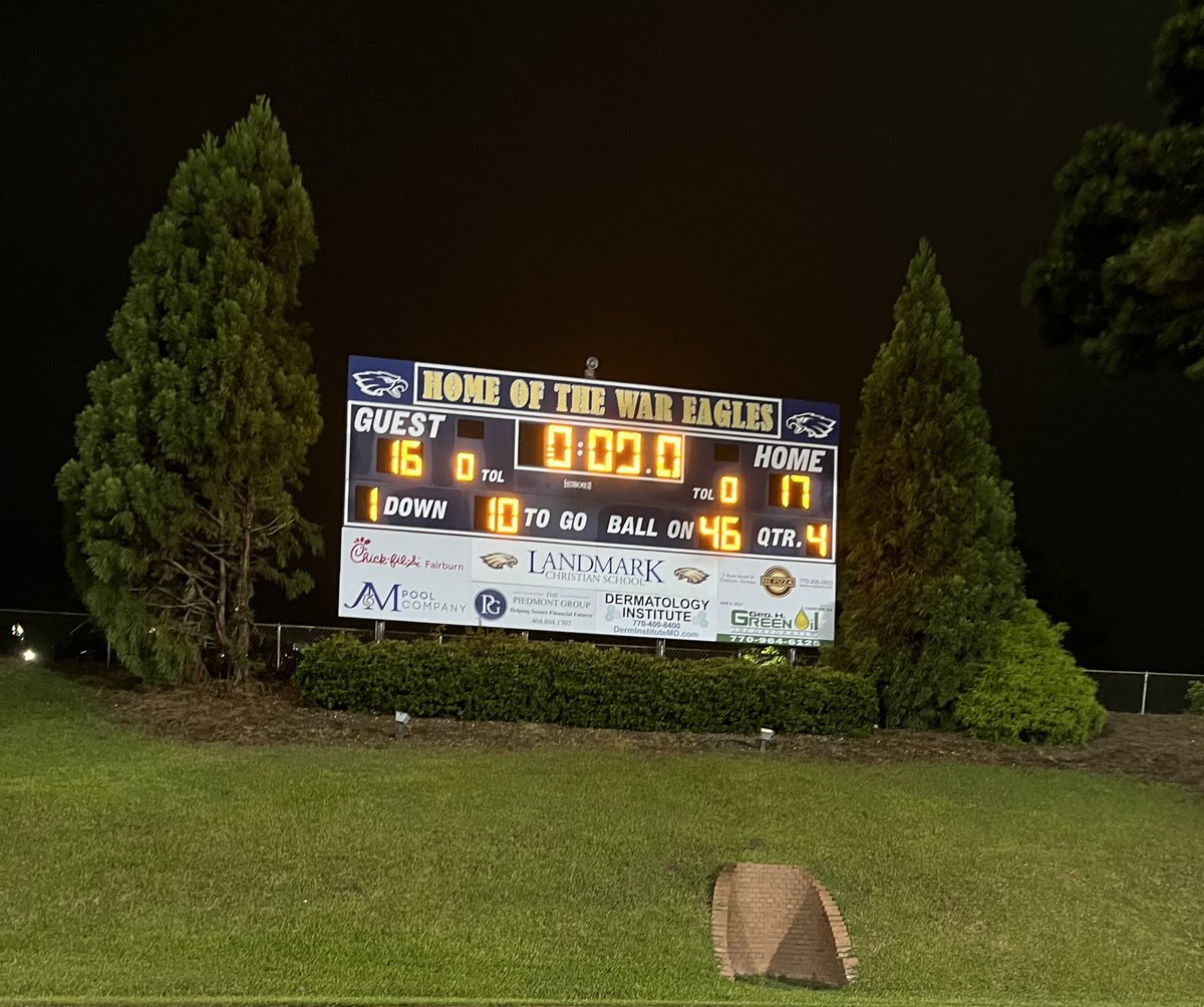 vs 6A Rockdale Co <a href="/Landmark_LCS/">Landmark Christian School</a> <a href="/tfgl21/">Tobias Lewis</a> <a href="/micah_prince24/">Micah Lewis</a> <a href="/A__H___12/">Avery Hardeman</a> <a href="/ThigpenGrant/">grant thigpen</a> <a href="/WestlingEvan/">Evan Westling</a> <a href="/fchwlangston/">Langston Robinson</a> <a href="/JoeyDriver13/">J</a> <a href="/Carsonb135/">Carson</a> <a href="/Micah_Rogers24/">Micah Rogers</a> <a href="/Aseppings2024/">Andrew Seppings</a> <a href="/Krisbernard_/">Kris Bernard</a> <a href="/CHASESTORY1/">CHASE STORY</a> <a href="/mr_evanward/">3⭐️Evan Ward</a> <a href="/BlakeStewart_26/">Blake Stewart</a> #AVAD #LEAD #TheWarEagleWay <a href="/RecruitGeorgia/">Recruit Georgia</a> #HisGlory