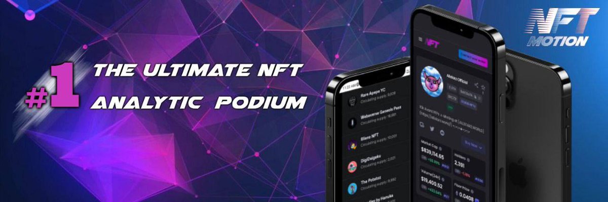 NFTmotion_io's tweet photo. Our ultimate #NFT Analytic Podium has got it all covered 👉

▫️ NFT Sniping &amp; Discovery
▫️ NFT Analysis
▫️ NFT Automation
▫️ NFT Charts &amp; Spreadsheets
▫️ NFT Trait Sniping
▫️ NFT Batching
▫️ NFT Alerts
▫️ NFT Whale Hunting
▫️ NFT P2P Trading
and lot more under the hood🧤 https://t.co/EG3tJALwqg