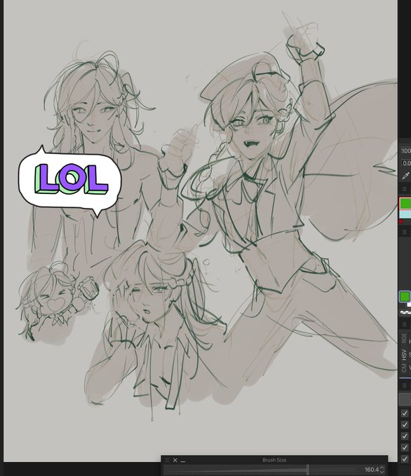 Thoughts on long hair Venti? 👁👁 