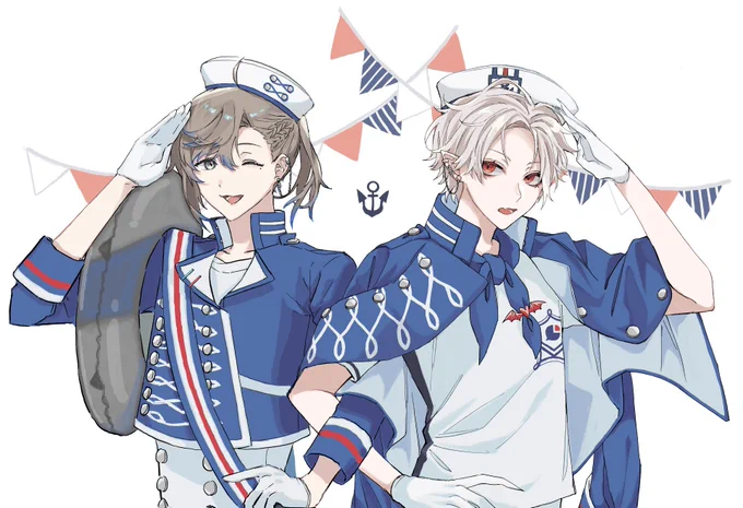 #KuzuArt #かな絵 #くろのあとりえ絵チャ合作マリンのわーるくずは:鈴木@ Suzzzzzzzki   かなえ:めろれも 