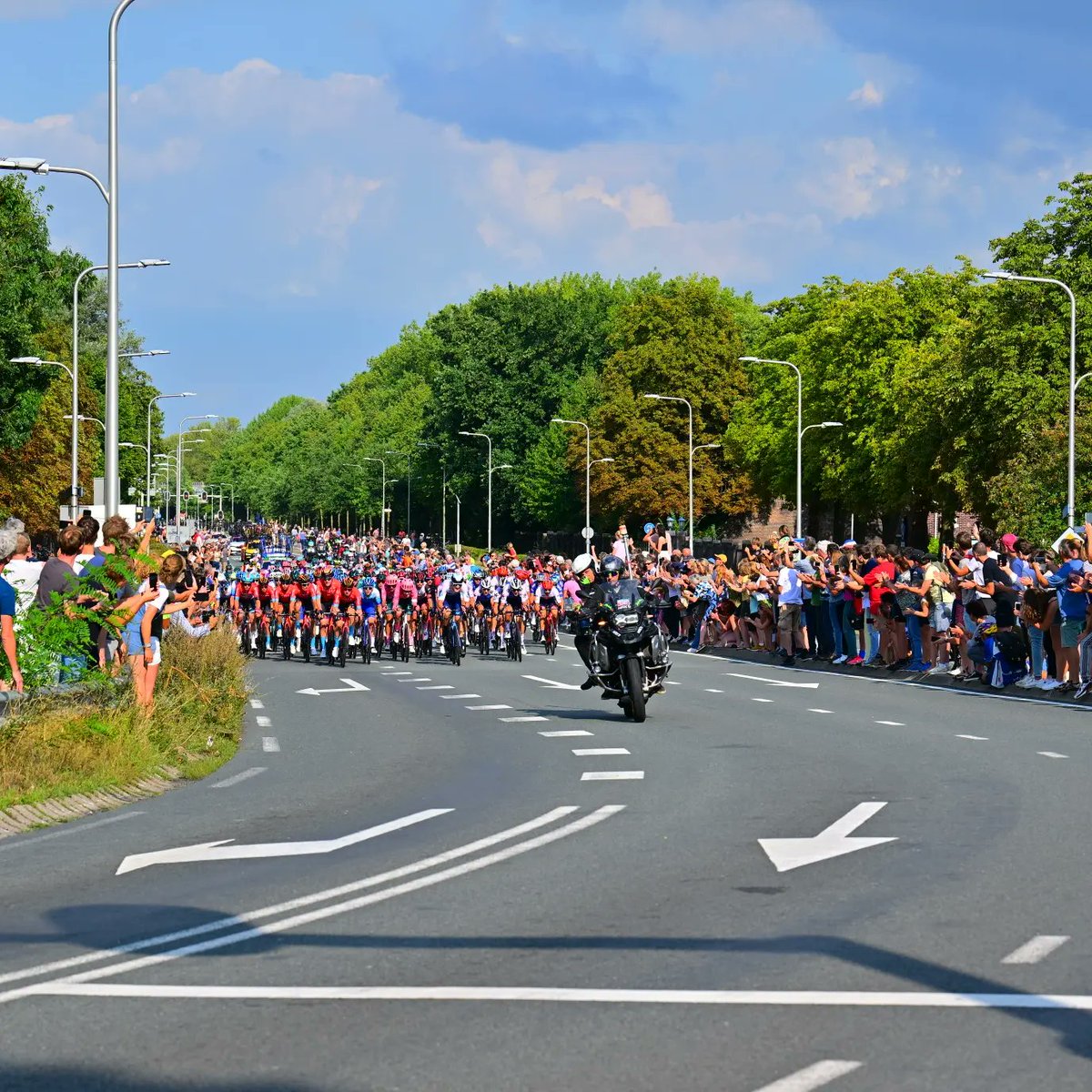 Een indruk van beide doorkomsten van <a href="/LaVueltaHolanda/">La Vuelta Holanda</a> vandaag bij de Berenkuil in Utrecht 1/2
#vamosholanda #NikonZ9