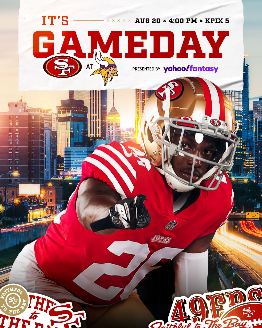 San Francisco 49ers on X: Gameday in The Bay 