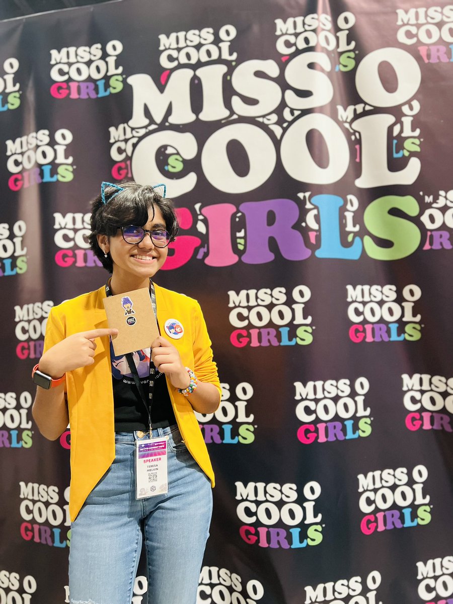 TeresaMelvinart's tweet photo. We are here at @CryptoConnectFL ✨ @Kidykats1 @IAMGisforGREAT @K_JRobotsCo @christopherl360 @NFTKidJ @MissOCoolGirls @nftkidsmag https://t.co/jWjmALCpsc
