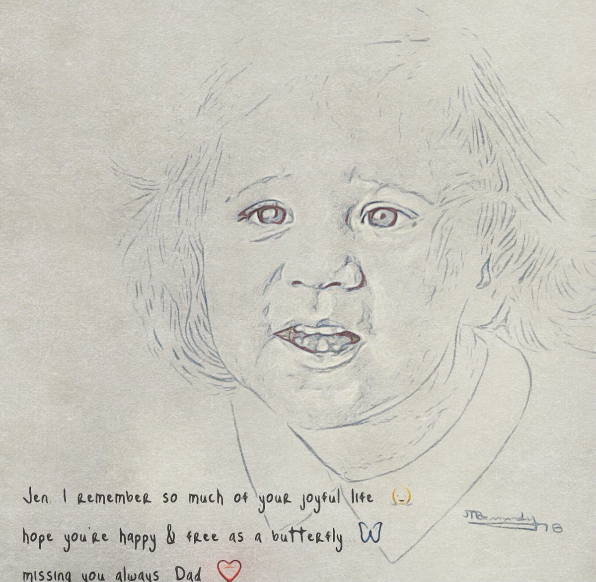 Three years ago I received the call no parent ever wants to hear…Love you so much Jen, now in the arms of Our Lord
Jesus <a href="/afspnational/">American Foundation for Suicide Prevention</a>