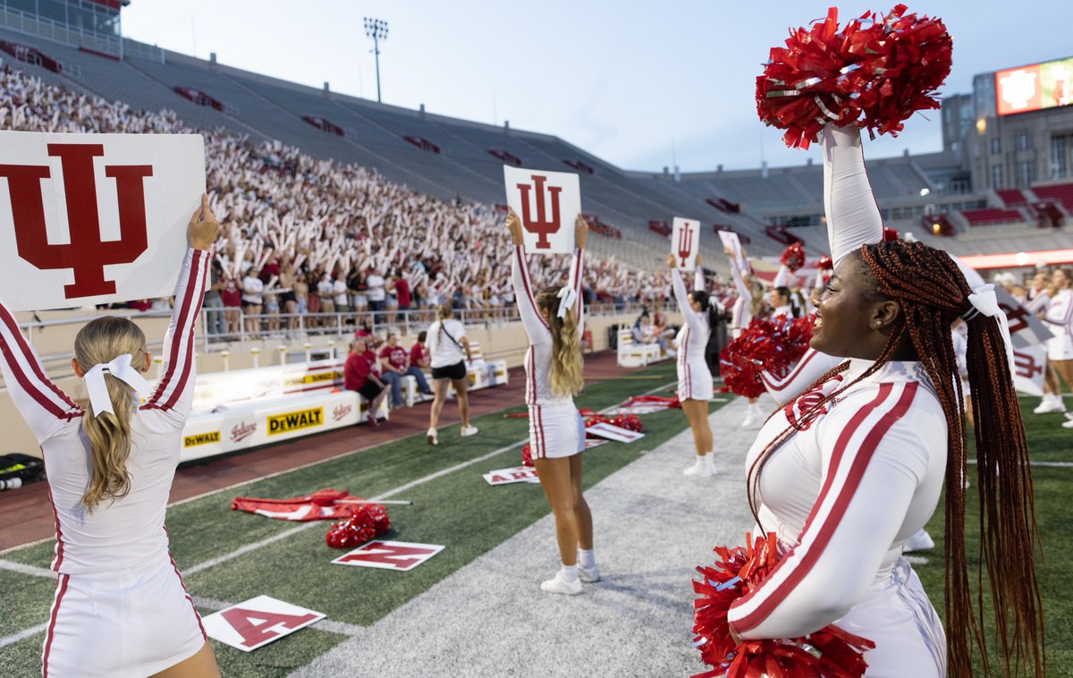 The class of 2026 understood the assignment. ⚪🔴
Spirit and Traditions of IU.