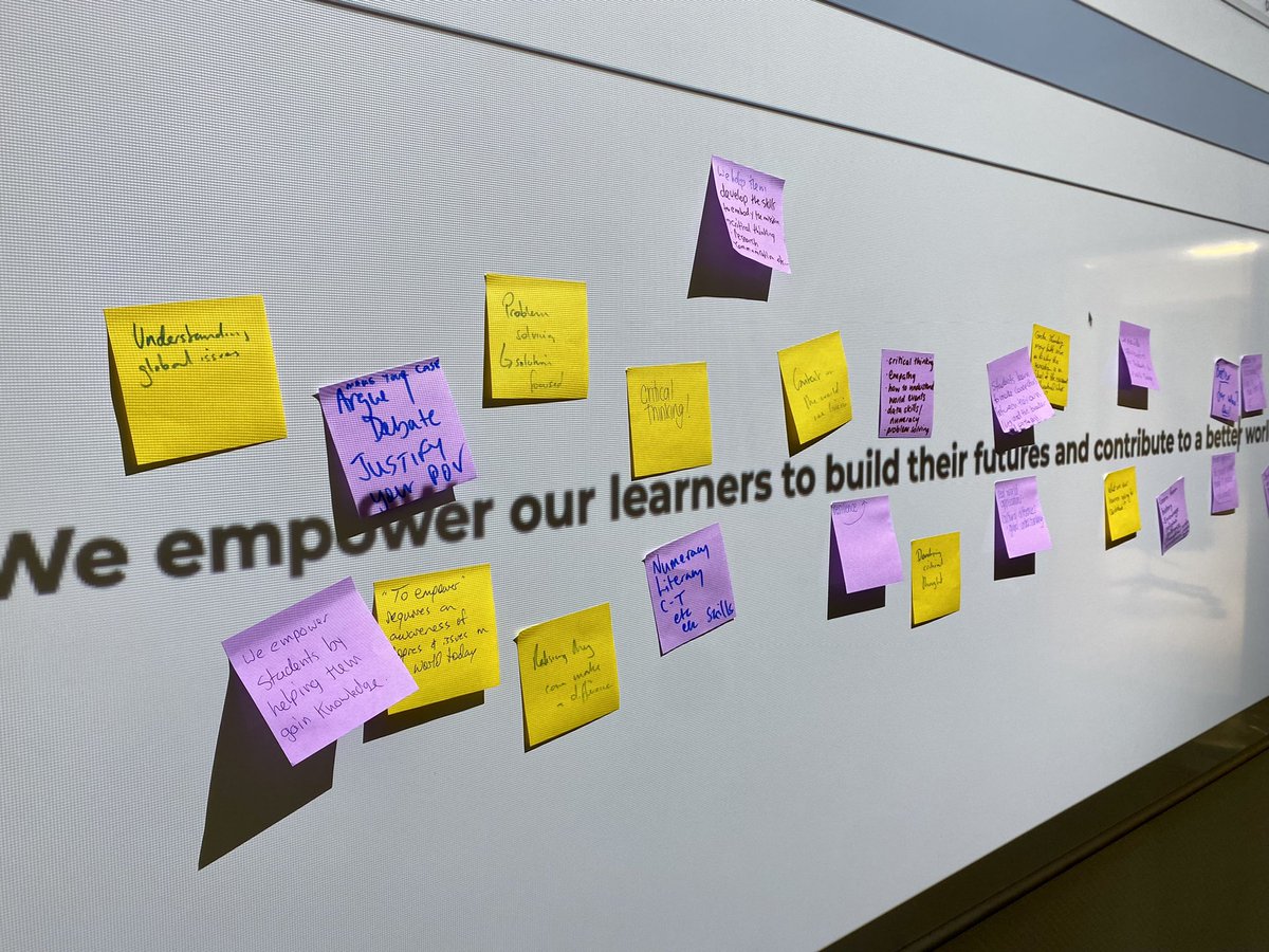 canaleteach's tweet image. Connecting social studies curriculum to our mission. Keeping our “why” at the forefront ensures that Ts understand that what they do matters to us all. #PDatAISB