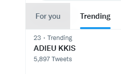 at 23
ADIEU KKIS