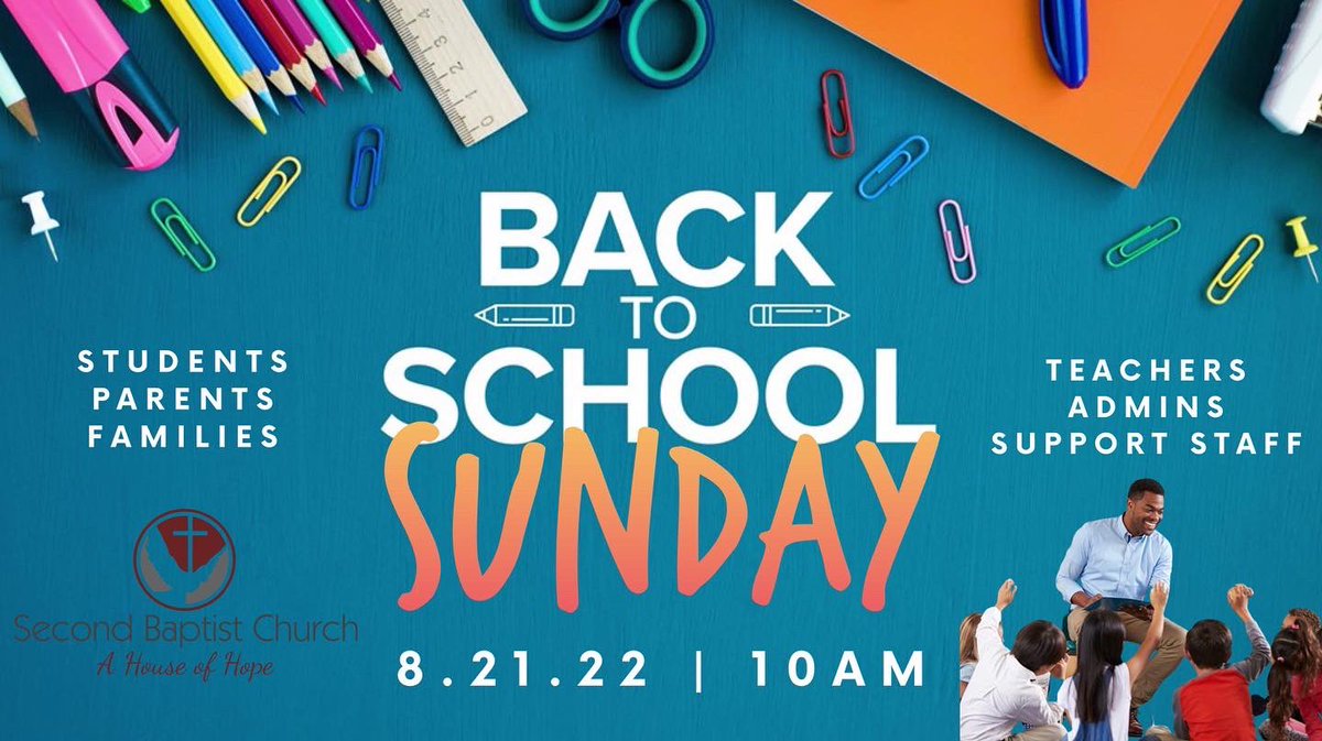 PastorToddJ's tweet photo. We got them supplies, fresh cuts, and new clothes, but the most important thing we can give them is PRAYER! 
Students, Parents, and TEACHERS/STAFF are invited to our annual Back to School Sunday. 
#BackToSchool #Prayer #Encouragement #ThisWillBeAGreatYear #SBCWarren #AHouseOfHope https://t.co/EZLXQv3GU8