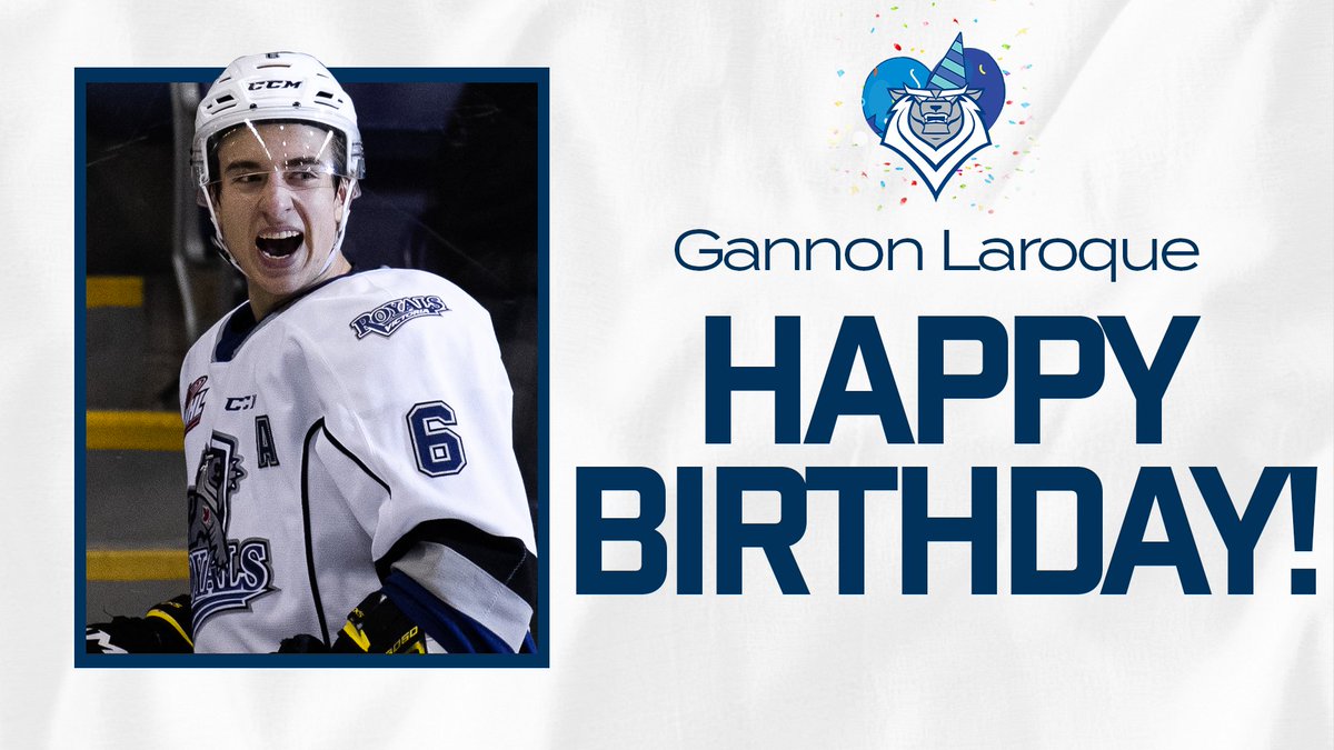 victoriaroyals's tweet photo. Happy Birthday, Captain! ๐ฅณ @LaroqueGannon #sjsharks https://t.co/5wBK6t8QRM