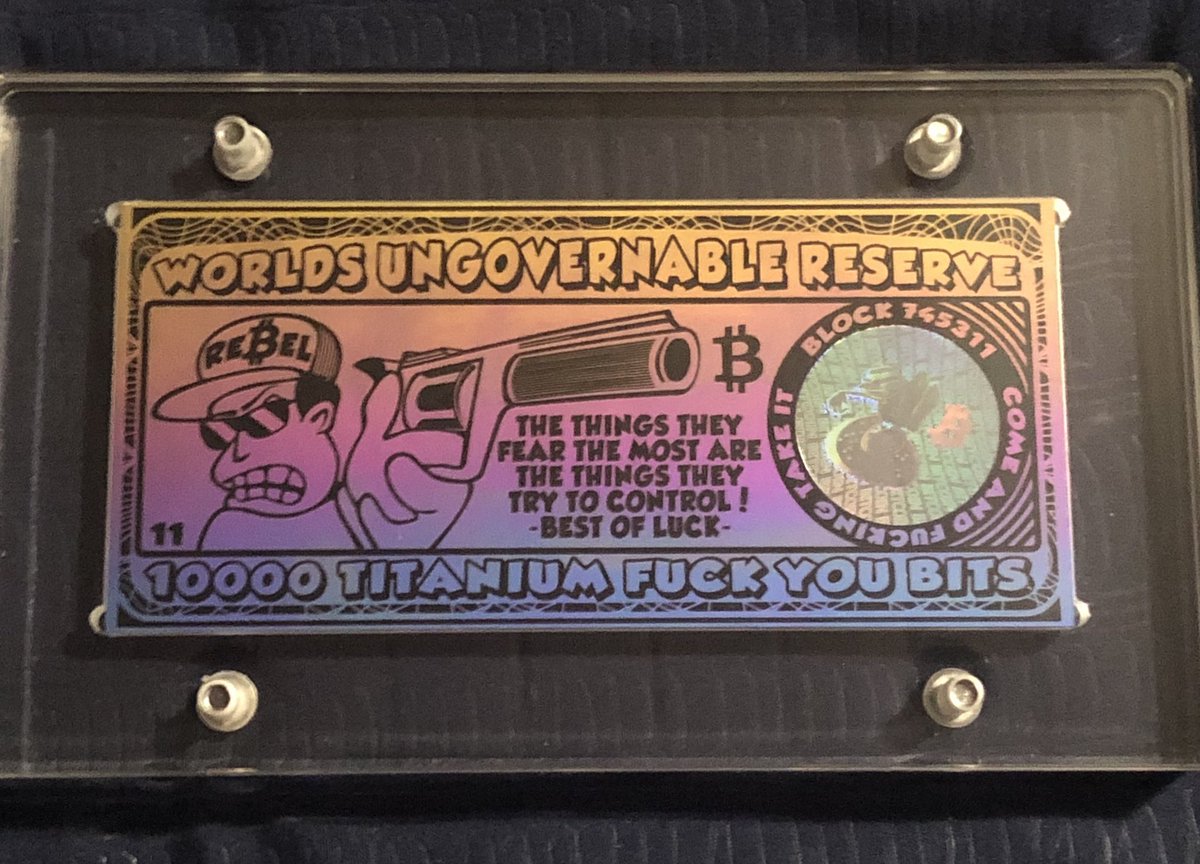 Thank you <a href="/squirrel_bits/">secret squirrel</a> I love it you did an amazing job! 🐿 keep up the good work!!        #squirrelbits #physicalbitcoin