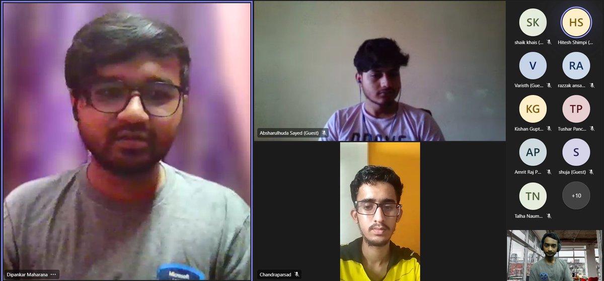 _TauqeerAhmad's tweet photo. It was amazing to host this wonderful event on Commanding on GitHub CLI with @dipankar_23 as MSFT Student Ambassadors. 

Covered major topics on the usage of GitHub CLI and imparted the importance of CLI to the student community. 
#github #cli #msftstudentambassador #learning https://t.co/JGaLhnVwVm