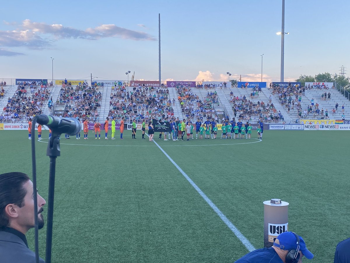 Another beautiful night <a href="/hfdathletic/">Hartford Athletic</a>