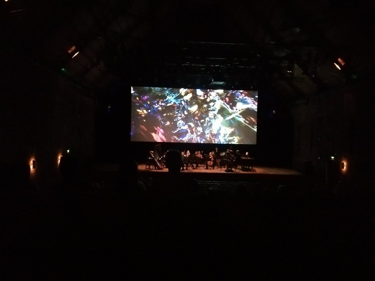 Symphonic Cinema - incredible way to experience live music. Beautiful film, and beautiful playing. <a href="/neweuropean/">NewEuropeanEnsemble</a> @brittenpearsarts #summeratsnape 

Big thank you to <a href="/NLinUK/">Netherlands Embassy 🇬🇧</a> for supporting this
 #NorthSeaNeighbours