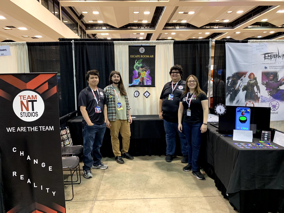 We officially announced our project at the last <a href="/GameOnExpo/">Game On Expo</a> this month. It was exciting to meet everyone there, and we hope a you all enjoyed the first official public demo of Escape Room AR!