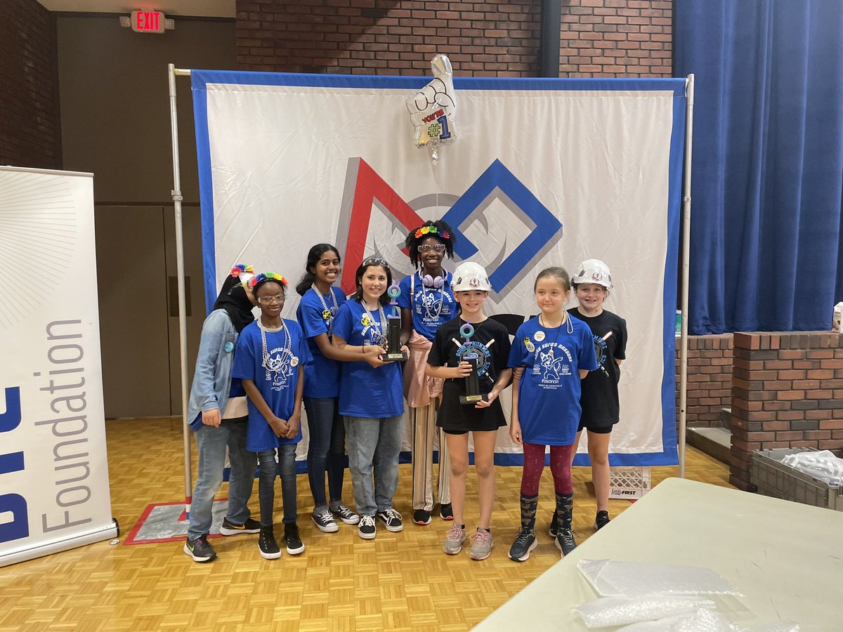 81chains's tweet photo. What. A. Day! Our @huskysd_14649 girls team got the highest score of the day,l on the way to winning the Girls R GRATY competition! @wbloomfieldschl @andreafog #GirlsInSTEM #WBrobotics #FIRST #onlyWB https://t.co/gIN6Pusons