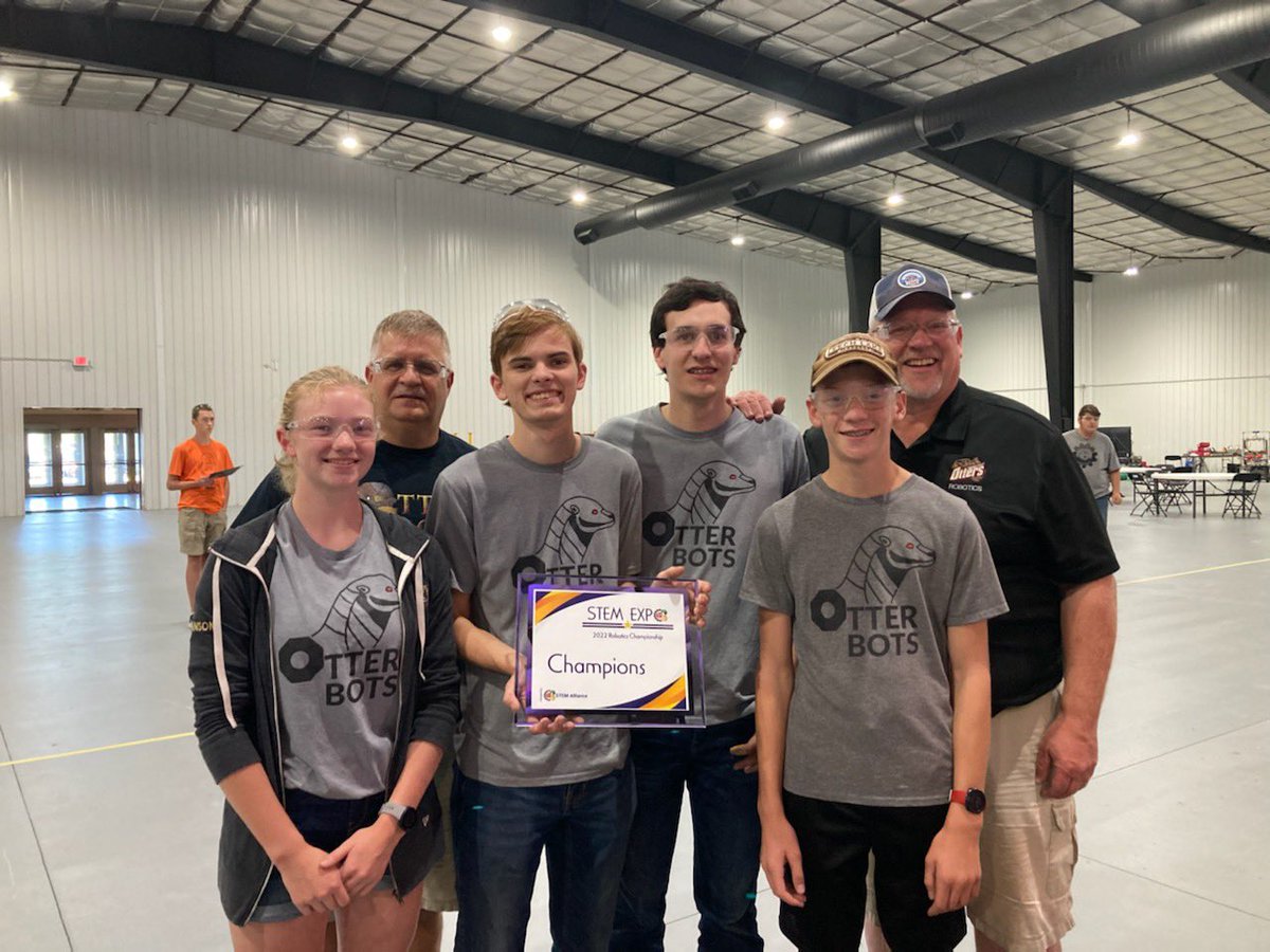 Champs!!  Thanks <a href="/frc876/">Thunder Robotics</a> and @frc877!!