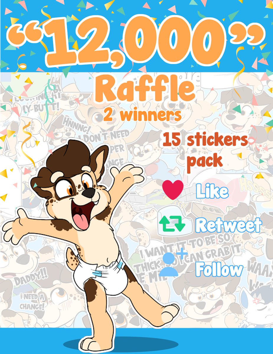BaltNWolf's tweet image. Hey little babies!  I can't be grateful enough to you for all the support you've given me over all these years, Will be 15 stickers for telegram but there will be two winners so make sure to follow me, like this tweet and retweet.

The raffle will end on Monday, September 5, 2022