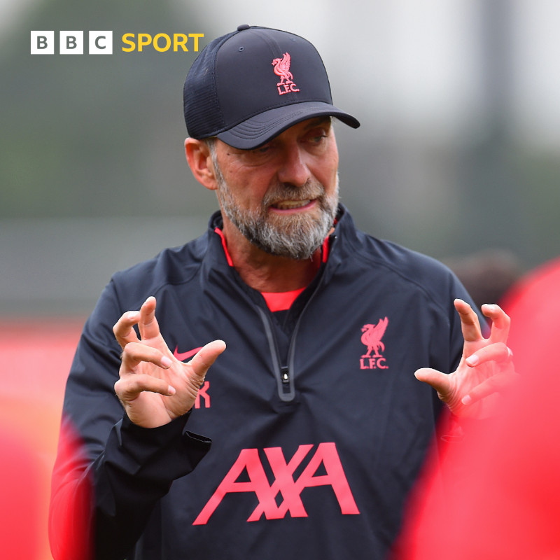 BBCSport's tweet photo. "Plans for the game not happening? Yes, going home on the bus" 💬

Jurgen Klopp says Liverpool should get the points if their match against Manchester United is postponed over fan protests 👀 

More ⤵️ #BBCFootball