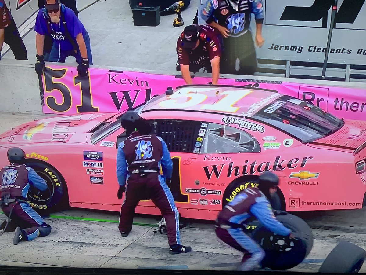 NXSinsider's tweet photo. P10 for @JClements51 at @WGI🙌🏻‼️
Great job by @Mark_C_Setzer &amp; the whole @JCR_Clements51 team

❤️all the 📺 time for the #pink @Whitaker_Chevy @RunnersRoostOP  5️⃣1️⃣ on @USA_Network 

#sunocogorewards200 

Now it’s officially @DAYTONA😍 week for the @XfinityRacing series 👏🏻 https://t.co/7ByRejvChJ