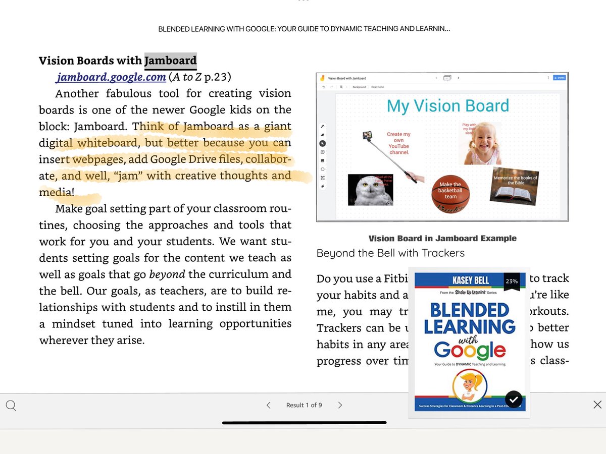 @jenwagner Last year @christycate had Kasey Bell @ShakeUpLearning over to #Region14 for a session on Blended Learning with Google. I think the difference is the ease with which #jamboard can support rich media. #edtech #reimaginePD