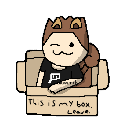 okwendy2's tweet photo. he's in the box. now he's out of the box. https://t.co/dNw33XeWgC