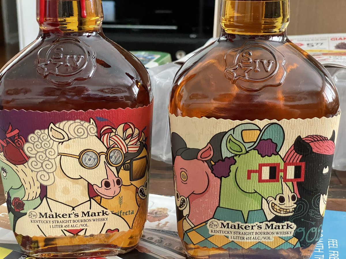 MetaSpaceDust's tweet image. Happy Saturday!
@MakersMark @partyhorses #nfts #bourbon