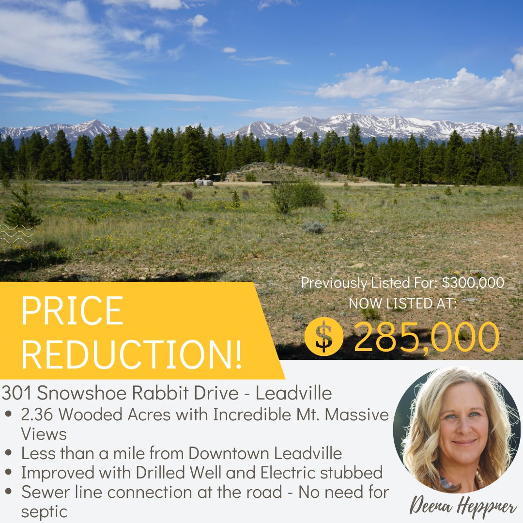SummitreS's tweet photo. #PriceDrop Don't miss this great Land for Sale in Leadville with a recent price drop!

More details/photos here: https://t.co/ym0PBhEyKB https://t.co/B57LxO2Hon