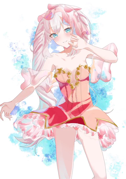 こういう感じの服をマリーちゃんに着せたかった#FGO 