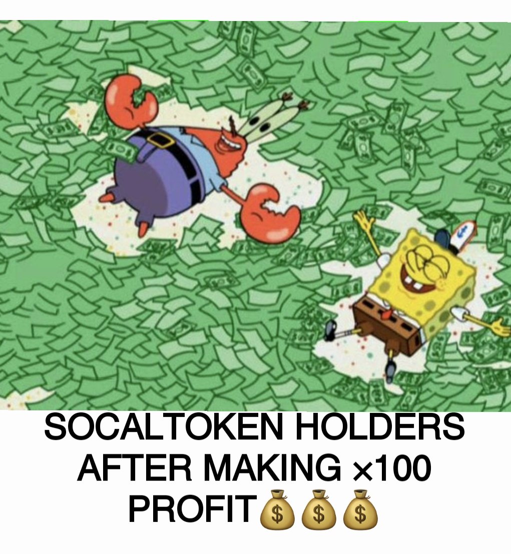 0xVinsmoke_'s tweet photo. Me when we reviver the dipπ€π€@socaltoken
#SoCalToken https://t.co/GVfHZ8VKLF