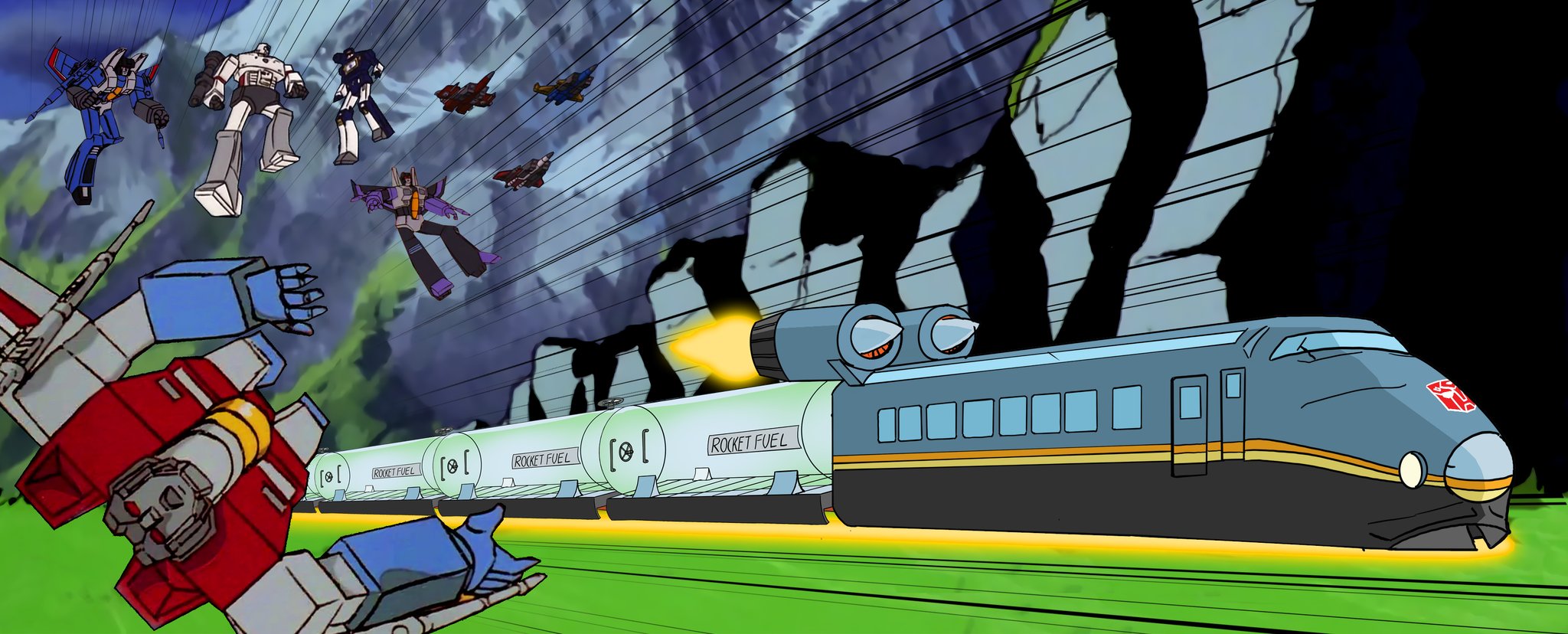 The Original Draft Of Transformers The Movie Freakin' Awesome