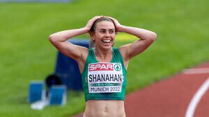 Well done <a href="/LouiseShanahan/">Louise</a> on a gutsy performance in the 800m final, which was a world class race. You’ve had an outstanding European Championships and have done Ireland proud with your commitment and dedication 🇮🇪☘️