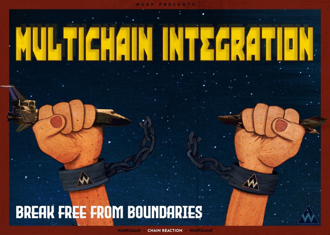 JayTee_5555's tweet photo. @PlayToEarnGames @WarpBond has an innovative chain agnostic architecture to allow players on various blockchain to co-exist in the #WARP GameFi ecosystem. 

$WARP #WarpBond #WarpGame #WarpSeason2 #GameFi #MultiChain #ETH #POLYGON #MATIC #AVAX #BSC #MYRIA #P2E #NFTCommunity #NFTs #NFT #PlayToEarn https://t.co/ShELOo4KGe