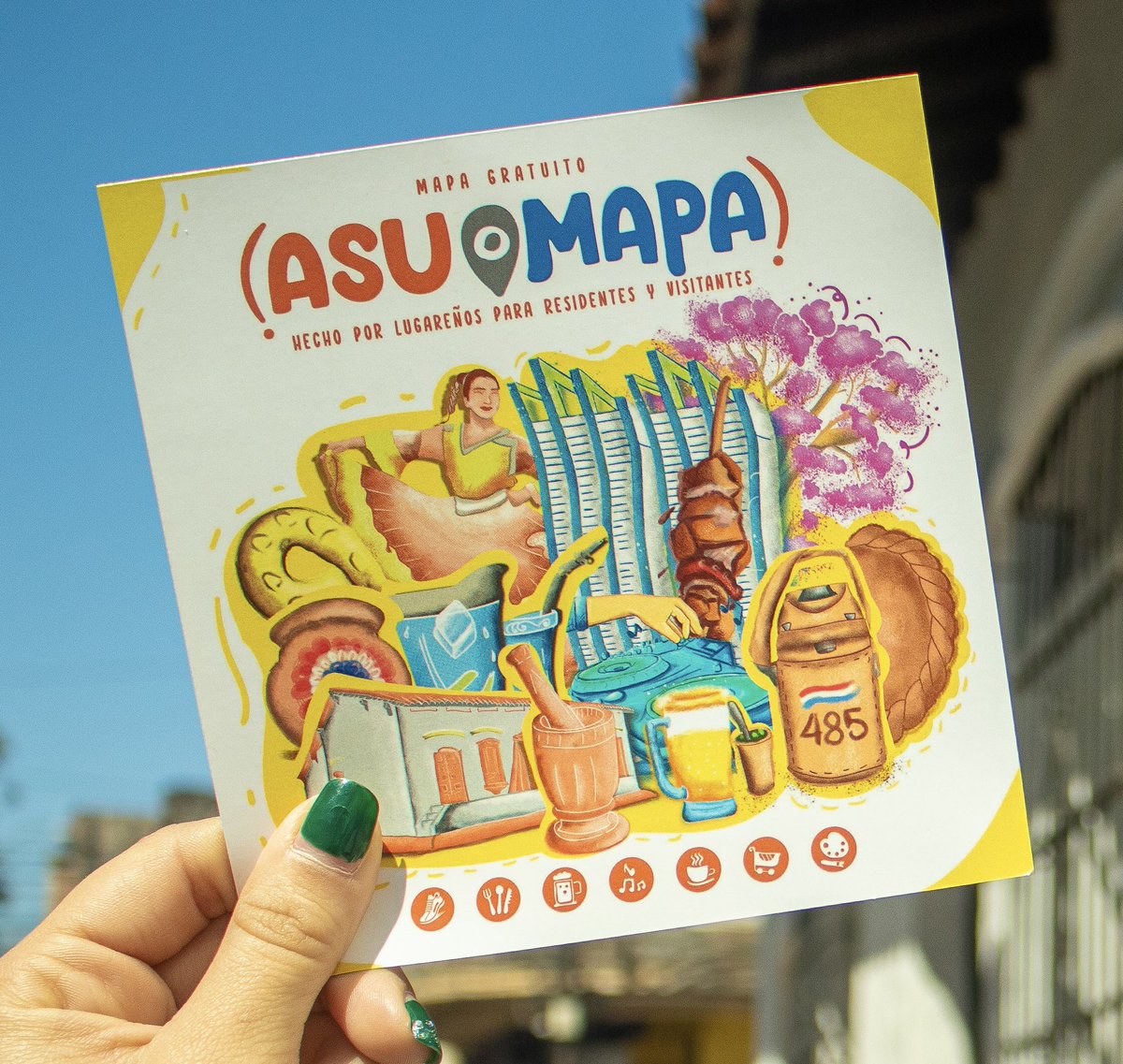 EL HILO DEFINITIVO 🧵 

¿Cansado de los Excel de cafeterías o ránkings de empanadas que se pierden entre tanta info? 

Aprovechando este sábado porãite, te traemos 85 lugares de las 2 zonas comerciales de Asunción a un click de distancia 👇🏼

asumapa.com.py

<a href="/AsuMapa/">ASU MAPA</a> 📲