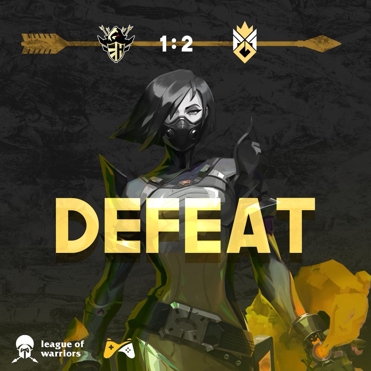 EldHunters's tweet photo. 🛡️ GAME Result 🛡️

👑 Unfortunately we ended this BO3 with a defeat against Team2G with a score of 1 - 2, well done to all the players who performed perfectly.

✅.Haven - 13 - 7
❌.Icebox - 10 - 13
❌.Breeze - 14 - 16

#ELDFTW #ELD https://t.co/kMUGqVG8g0