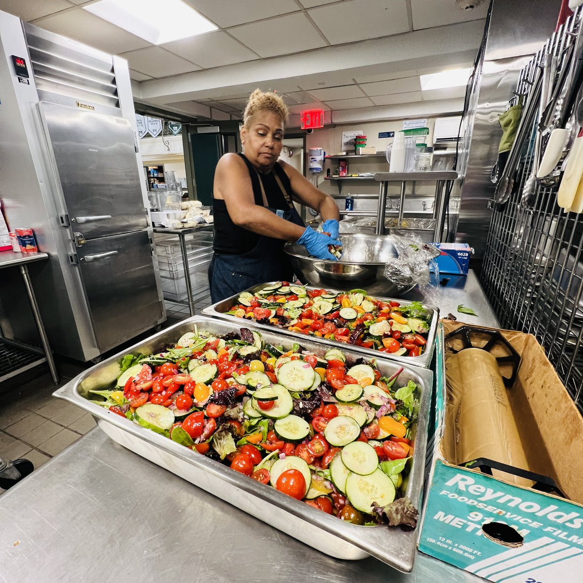 thereddoorplace's tweet photo. Spanish omelet at The Red Door Place today. Great job crew! 
https://t.co/SUzm3n6VWg
#nonprofit #charity #donate #community #foodinsecutity https://t.co/1mQaJfpBgD