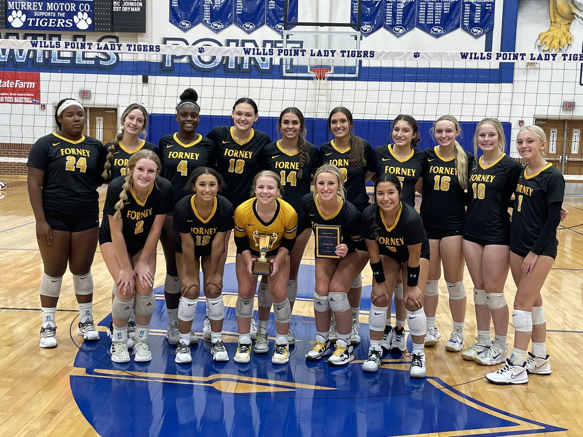 ForneyVolleyball (@forneyvolleyba1) on Twitter photo 1st Place 🥇 in the Wills Point Tournament!!! LETS GOOOO!!!!! Way to compete & #WORK!! #RepTheRabbits #FTJ #TakinCareofBusiness #OneAtATime <a href="/eitel_michelle/">Michelle Eitel</a> <a href="/Nicki_Carroll_/">Nicki Carroll</a> <a href="/CoachFleen/">Coach Fleener</a> <a href="/ForneyAthletics/">ForneyISDAthletics</a> 1st Place 🥇 in the Wills Point Tournament!!! LETS GOOOO!!!!! Way to compete & #WORK!! #RepTheRabbits #FTJ #TakinCareofBusiness #OneAtATime <a href="/eitel_michelle/">Michelle Eitel</a> <a href="/Nicki_Carroll_/">Nicki Carroll</a> <a href="/CoachFleen/">Coach Fleener</a> <a href="/ForneyAthletics/">ForneyISDAthletics</a>
