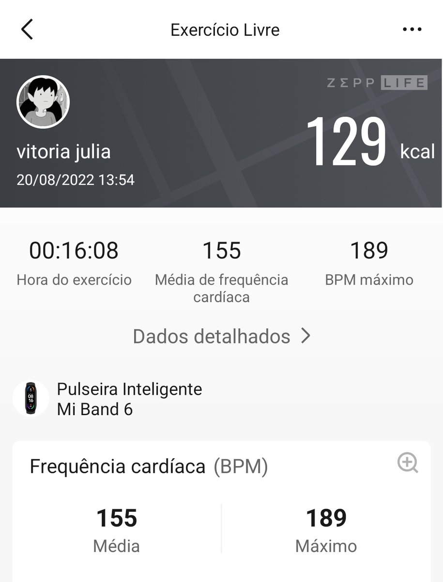 studymarx's tweet image. exercício de hoje foi aeróbico! estou bem sedentária, então só consegui isso mesmo