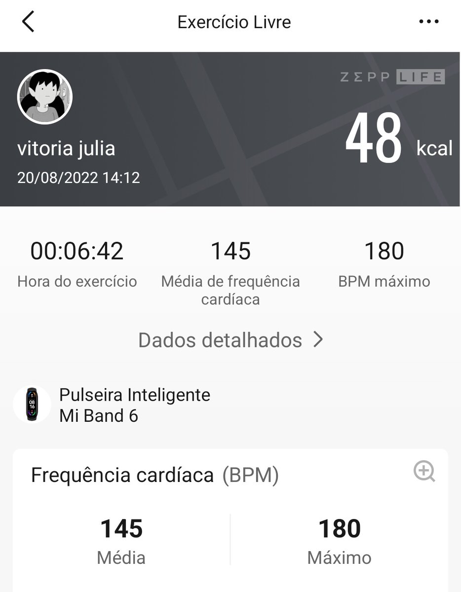 studymarx's tweet image. exercício de hoje foi aeróbico! estou bem sedentária, então só consegui isso mesmo