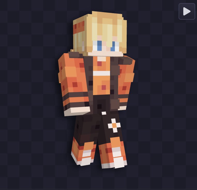 Naruto hokage Minecraft Skin