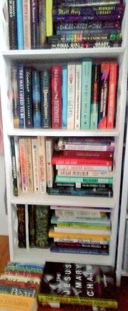 pirateLaLa's tweet photo. 😫
My #ToBeReadPile was so out of control that I purchased & built a bookshelf today. 3 books just missed fitting in.
I have issues if I need new furniture for books I have yet to read. 📚 https://t.co/DliXh5uUKv