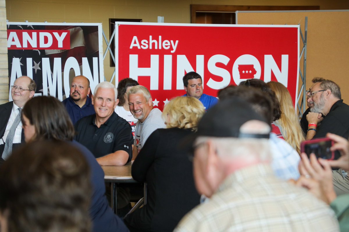 Mike Pence on Twitter "Great to be in Iowa today for the Bremer County